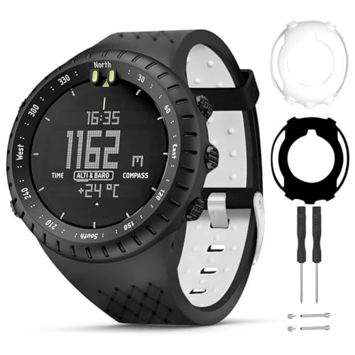 Correa compatible para Suunto Core, silicona flexible miniatura 1