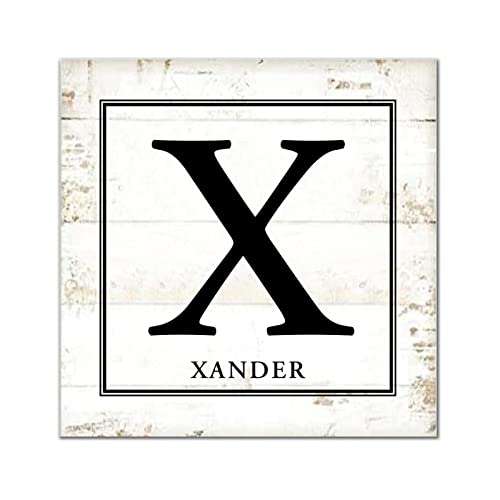 Lettre X en bois de 40cm pour déco murale et pendaison de crémaillère