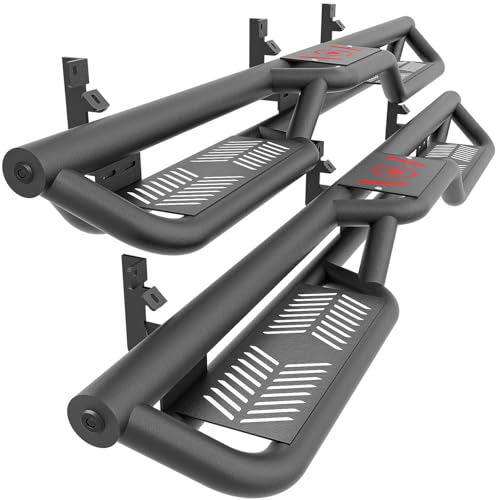 YZONA Crew Cab Running Boards Side Steps Compatible for 2004-2025