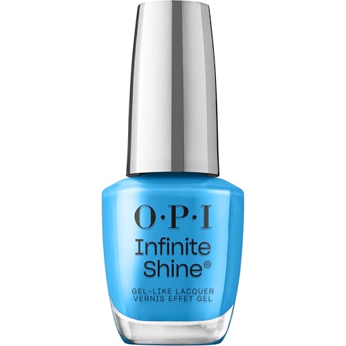 OPI Infinite Shine No Summer Blues | Opaque Bright Vivid Ocean Blue Crme Long Wear Nail Polish | Trip to the Brite Side | Summer 2026 Collection