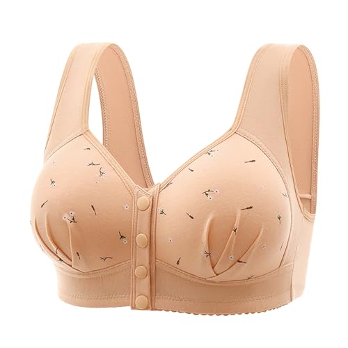 Soutien-gorge de luxe mouvement couture beige avec bord en dentelle fine
