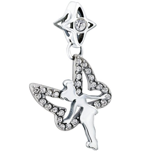 Chamilia Disney Abalorio de Campanilla 2025-1043 de plata para pulseras