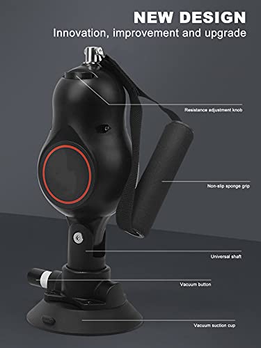 Bandes de résistance de musculation avec ventouses et poignées