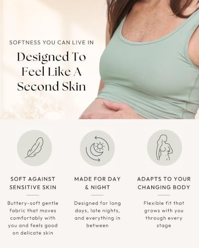 Image of Larken Hands Free Pumping Bra for Breastfeeding | Breast Pump - Maternity Bras for Pregnancy, Pumping & Nursing Bra in One