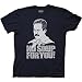 Ripple Junction Seinfeld No Soup For You Adult T-Shirt Large Navy Heather