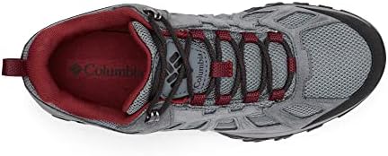 Columbia Men's Redmond III Waterproof Hiking Shoe, Titanium Grey Steel/Black, 9 | Image 7