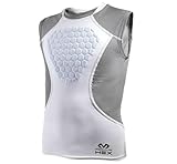 McDavid HEX Chest Protector, Heart Guard Sternum Protection Padded Shirt for Baseball, Football, Lacrosse and Goalies Youth and Adult Sizes