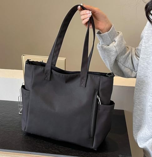 Large Tote Bag for Women Crossbody Bags for Women Casual Nylon Bag Shoulder Bag with Zipper Handbag for Work Travel Gym2