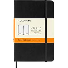 Moleskine Classic Notebook، Soft Cover، Pocket 3.5 "x 5.5" Ruled / Lined، Black، 192 Pages