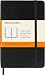 Moleskine Classic Notebook, Notebook With Ruled Pages, Soft Cover and Elastic Closure, Black, Pocket, 9 x 14 cm, 192 Pages