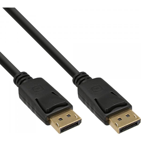 20er Bulk-Pack InLine? DisplayPort Kabel, 4K2K, schwarz, vergoldete Kontakte, 3m (B-17103P)