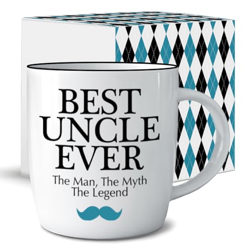 9. Worlds Best Uncle Ever Coffee Mug