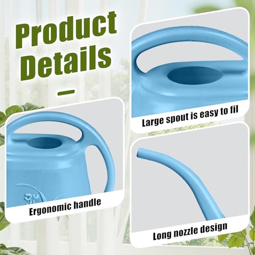 Image of Plant Watering Can - 1 /2 Gallon - Sky Blue