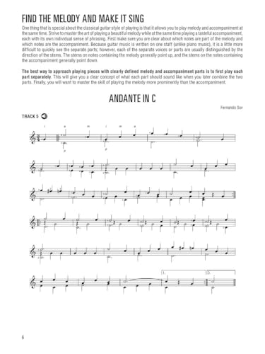 Classical Guitar Method Book 2 - Intermediate-Level Guide for Developing Fingerstyle and Classical Techniques | Step-by-Step Lessons, Audio Tracks, ... (Hal Leonard Classical Guitar Method) - Image 8