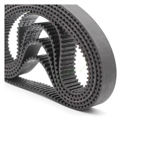 Correa de distribución de caucho dentada 3M-522mm para poleas de transmisión de 10mm 3
