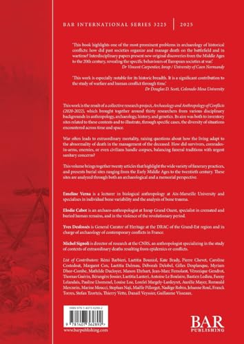 Archaeo-anthropology of Conflicts in France: From the earlier Middle Ages to the Second World War – vue 2