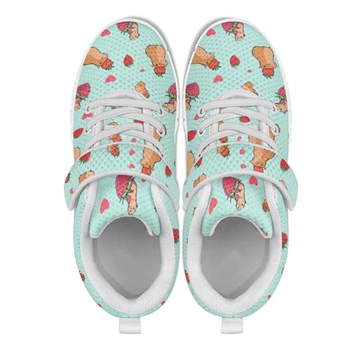 Girls Slip on Shoes Boys Walking Running Shoes for Kids Active3