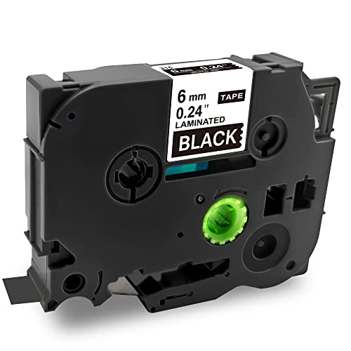 HeeMee Tze�e�[�v �݊��i �u���U�[�p 6mm���yTze-315�E���n�������E�P�i�z8m�� �s�[�^�b�`�e�[�v P-touch ���~�l�[�g�e�[�v �h�� ���S�� �����O�V�[�� �����p�i�iTze-315�E1�j