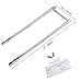 Hisencn Stainless Steel 2 Burner Tube Set Replacement for Weber Spirit 200 210 500, Spirit 500LX, and Genesis Silver A Gas Grills (Aftermarket Replacements)