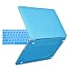 HDE MacBook Pro 13 Inch Retina Case Hard Shell Cover Rubberized Soft Touch Plastic with Silicone Keyboard Skin Fits Mac Notebook 13" with Retina Display (No CD Drive) Model A1425 and A1502 (Teal)