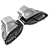 ★ 【Überragende Qualität】 Hergestellt aus hochfestem Edelstahl, der langlebig, stark, korrosionsbeständig und rostfrei ist.Die Oberfläche ist poliert.Präzises Design und cooles Aussehen, nicht leicht abzufallen und zu verblassen.100% nagelneu.