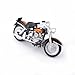 Maisto 1948 Ford F-1 Pickup Truck with 1958 Harley Davidson FLH Duo Glide Motorcycle Orange and Black 1/24 Diecast Models