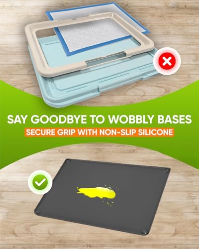 image for Skywin TidyFriend Puppy Pad Holder Tray Fits for 11.5” x 17” Pee P