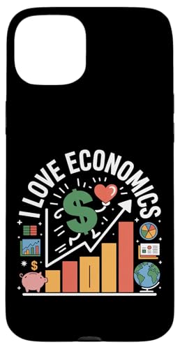 Gráficos financieros I Love Economics Passion Carcasa para iPhone 15 Plus