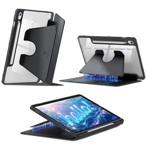Coque Samsung Galaxy Tab S9 FE Multiposition Protection Transparente Tablette