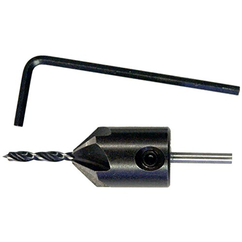 Connex COX969165 Slip-On Countersink with Wood Drill, Silver/Black, 16 x 5 mm