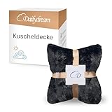 ☁ EINFACHE PFLEGE: Waschbar bei 30 Grad im Schonwaschgang und lufttrocknend bleibt die Decke weich und formschön.