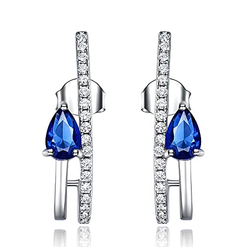 Wedding fine bijoux saphir bleu pour femme adepte de mode chic
