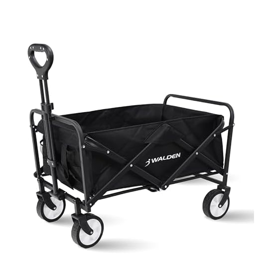 Klappbarer Bollerwagen für den Außenbereich