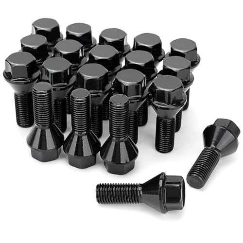 �Ԃ̃z�C�[���X�^�b�h Compatible With For Compass 2017 2018 2019 20 �� M12x1.25 �z�C�[���l�W�z�C�[�����O�{���g�^�C���^�C���i�b�g�V�����N 28 �~�����[�g��