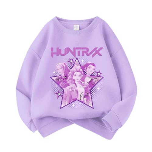 D-Demon K-Pop Merchandise Sudadera para niñas Sudadera con Estampado X de Bruja...