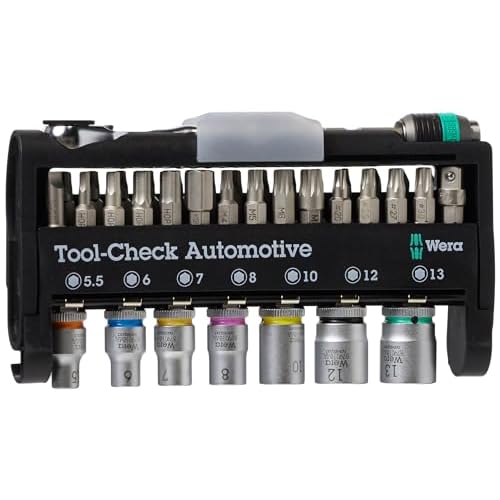 Wera Bit-Sortiment, Tool-Check Automotive 1, 38-teilig, 05200995001