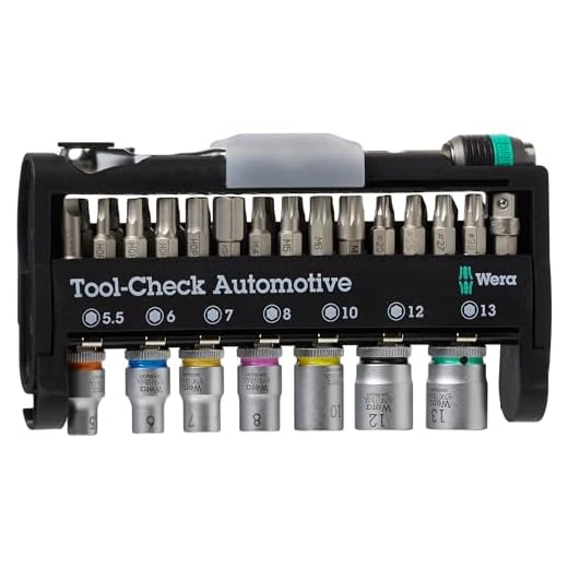 Wera Bit-Sortiment, Tool-Check Automotive 1, 38-teilig, 05200995001