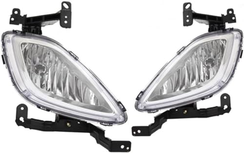 Feux antibrouillard Hyundai Elantra 2011-2013 | Paire de feux de jour de pare-chocs avant