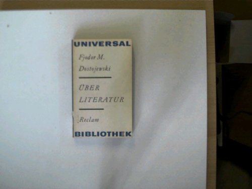 Über Literatur.