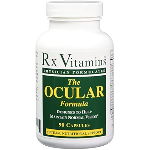 Rx Vitamins The Ocular Formula Dietary Supplement, 90 Capsules Cover
