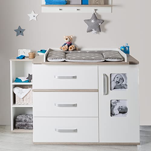 Roba Moritz Breite Wickelkommode Inkl. Wickelansatz (72473) (Dv) - 2