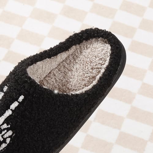 Image of Slippers for Women Men Fuzzy Memory Foam Slipper Fluffy Winter Soft Warm Slip On House Shoes