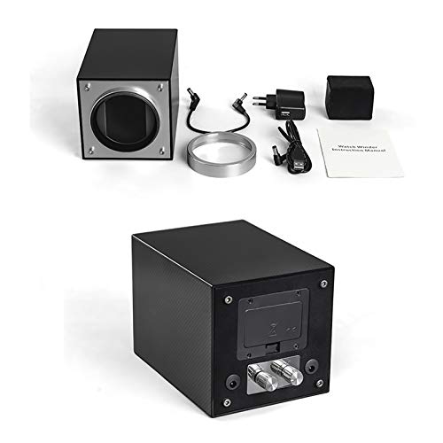 Caja de bobinadores de reloj mecánico para evitar paradas con motor sutil 7