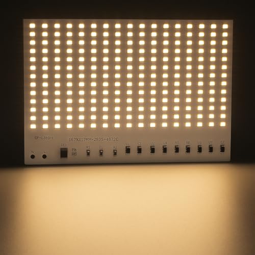 Image of Boosty 300 Watt High Brightness LED DOB Plate | Aluminum Base Plate AC 110-240Volts Compatible for 300 Watt Flood Light Grow Light, and Industrial Lighting | 288 SMD LEDs (Pack of 2)