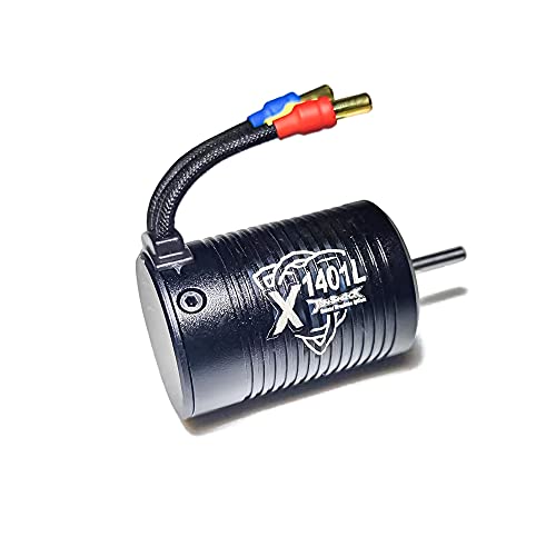 Tenshock 4 Pole Off Road RC Micro Brushless Motor TS-X1401L-5200KV for 1/12 1/10 Tacon LC Racing