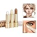 Produktbild FANCY LOVE 3 Farben Illuminator Gesicht Textmarker Makeup Sticks Whitening Cream Shimmer Stick Pulver Stiftung Stick, 0.36 Unzen, 1 Satz