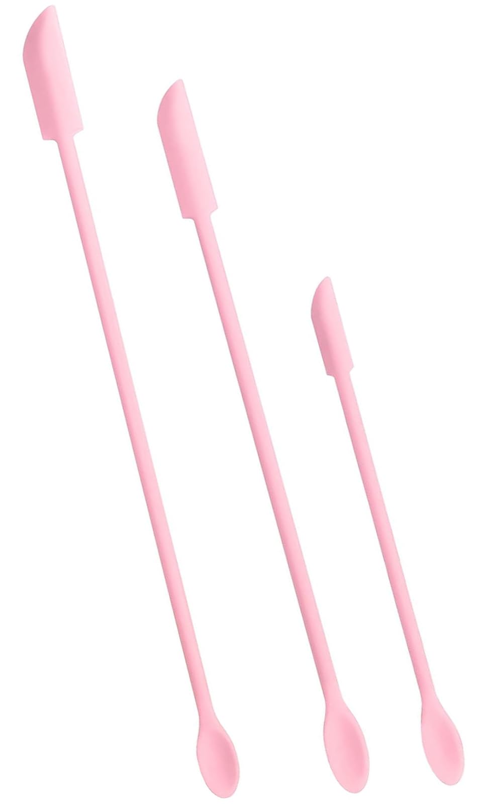 Espátula De Silicona, Paquete De 4, Mini Espátulas, Espátula Fina Para