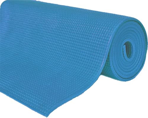 Alfombrilla Lisa Protector con Base Antideslizantes Almohadilla Multiuso | Base Cajones Cocina Vajilla Fregadero Armarios | 100% PVC Higiénica | Ancho 61cm - Azul
