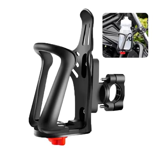 Fleymu Porte-Bidon Vélo Réglable 55-75 mm | Porte-Gourde VTT & Route Durable | Support Bouteille Vélo avec Outil de Montage | Installation Facile