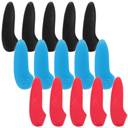 SHINEOFI Protector de Puntas para Cuchillos de Cocina 30 Piezas Rojo Azul y Negro Fundas Flexibles para Puntas de Cortador Doméstico y Profesional Accesorios Seguros para